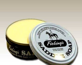 Saddle Soap, White 12 oz, Leather Conditioner, For All Leather Products.