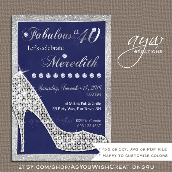 Classy 30Th Birthday Invitations 9