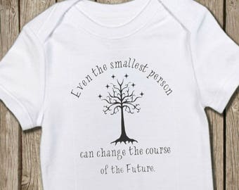 Lord of the Rings Baby, LOTR Onesie, LOTR Bodysuit, Infant T Shirt, Baby Photo Prop, Take Home Outfit, Baby Gift, Tree of Gondor