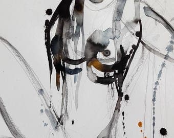 Woman drawing | Etsy