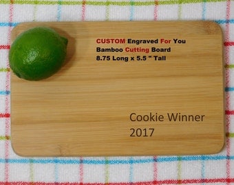 Cutting Board, Custom, Award, Prize, Trophy, BBQ, Chili, Bake, Food, Cook OFF, Cheese, Dessert, Kitchen Gift, Personalize Wood burn Engrave