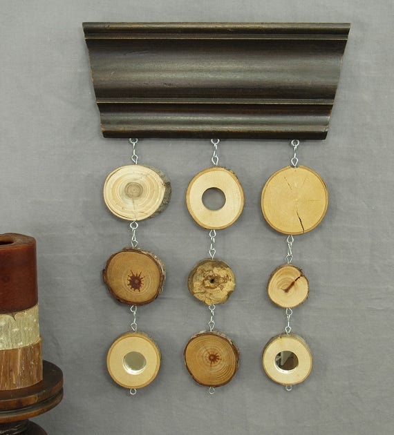 Items similar to Wall hanging, Wood wall art, modern rustic home decor