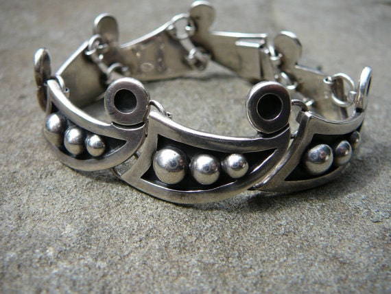 Taxco Silver Bracelet