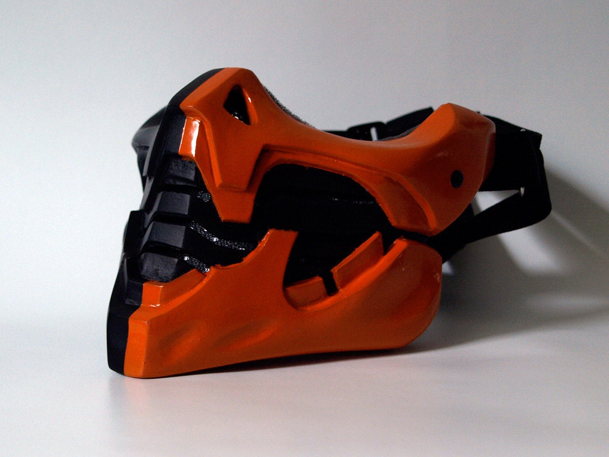 HA Custom mask Deathstroke Airsoft Cosplay mask made to