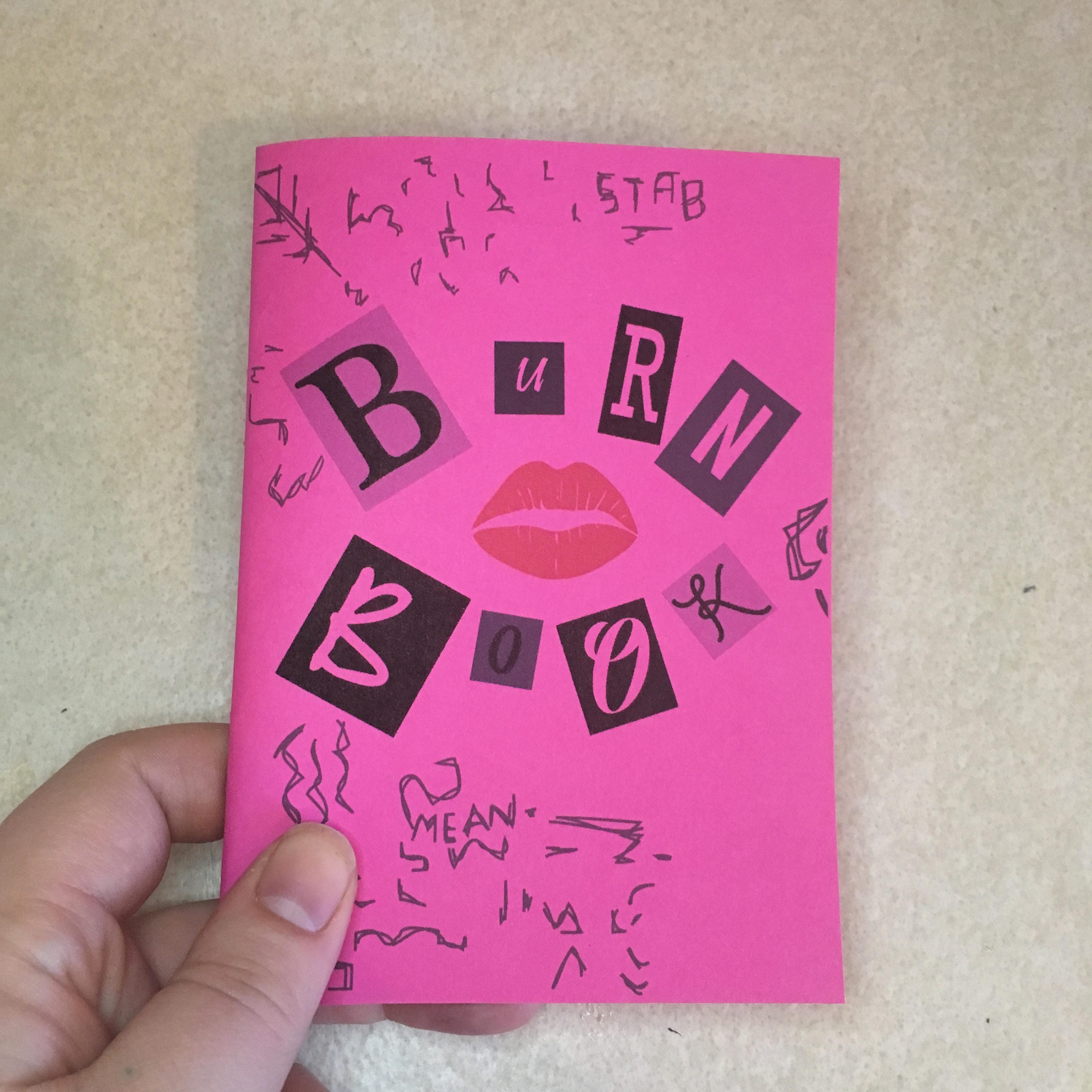 Mini Notebook // Burn Book