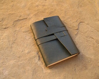 Leather journal 21 x 14,5 cm leather book