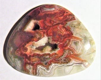 Crazy Lace Agate Designer Cabochon (H-0401)