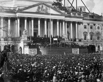 Inauguration of Abraham Lincoln, 1861, Washington D.C.