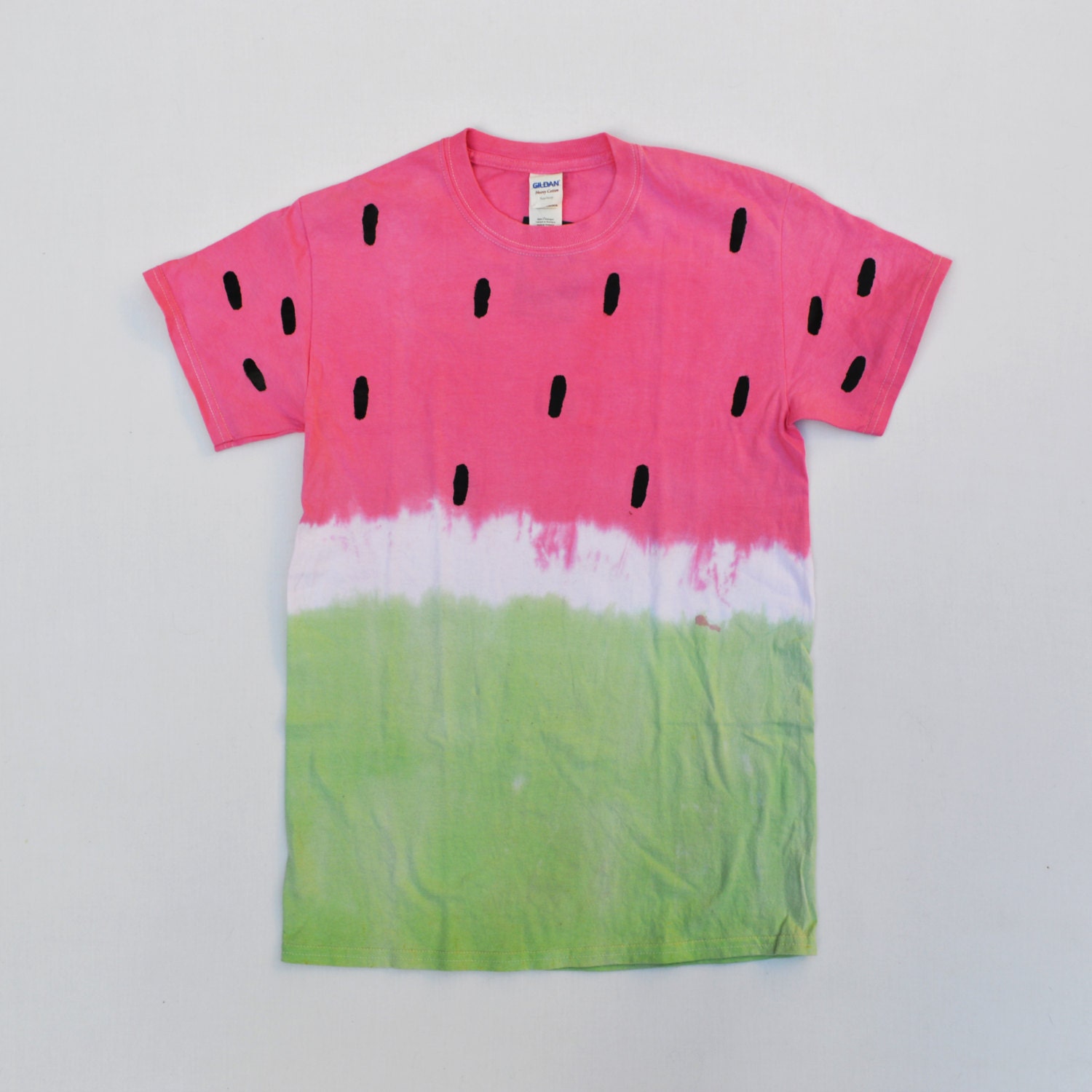 Summer Style Cute Tie Dyed Yummy Watermelon Unisex T-shirt