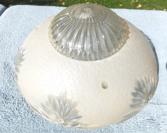 Beautiful Vintage Ceiling Light Cover-Sunflowers