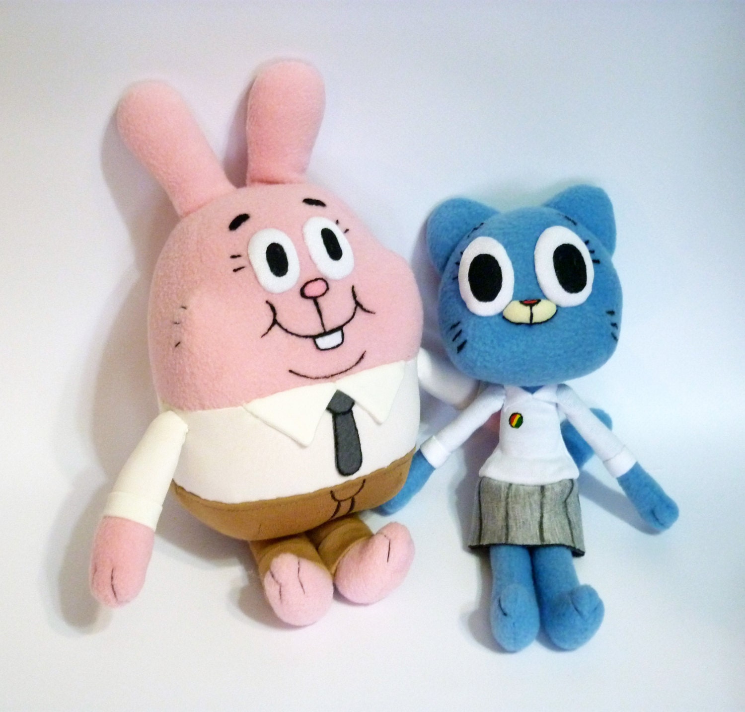 Nicole And Richard Watterson Plush Toy Amazing World Of