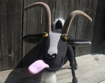stuffed mountain goat
