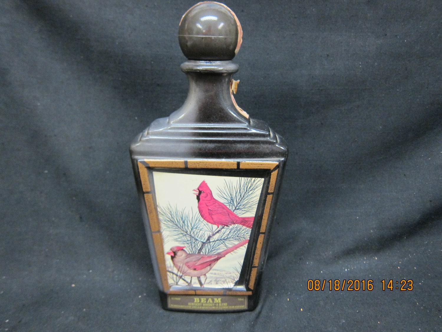 Jim Beam James Lockhart Cardinal Decanter