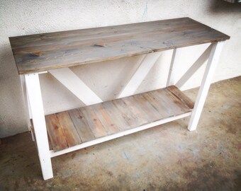 Custom farm tables
