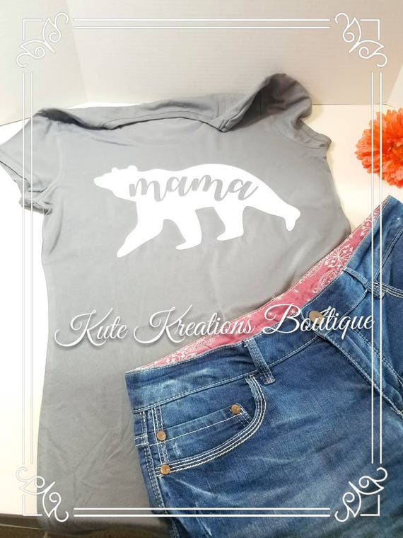 Mama Bear T-Shirt,Mama Bear Shirt,Mama Bear.