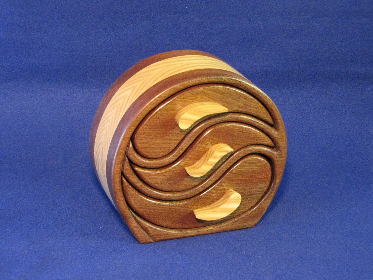 A Custom Bandsaw Jewelry Box With A Hidden Drawer For Your