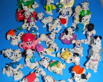 Huge lot of DISNEY 101 Dalmatians PVC Figurines for Crafts, Cake Toppers or Ornaments