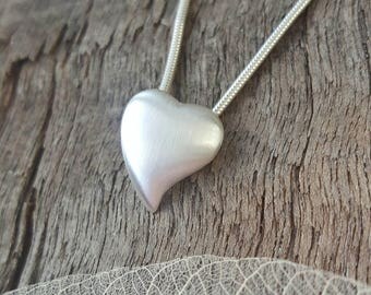3D Puffed Heart Pendant