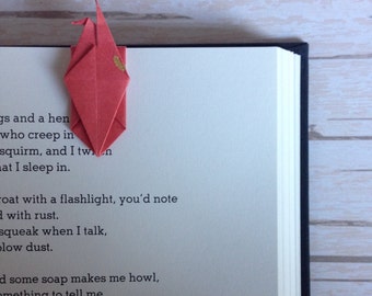 Origami Crane Magnet Bookmark Set (Dark/Pastel Colors)
