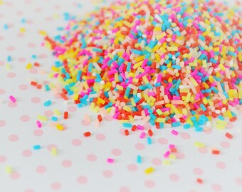 Colorful Rainbow Decoden Artificial Sprinkles - 10g