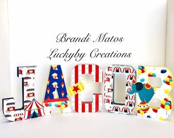 Carnival letters | Etsy