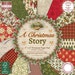 Scrapbook Paper - A Christmas Story 6x6 Paper Pad - 64 sheets Embossed Cardstock - Heavyweight Cardstock - Half Double Sided - Traditional