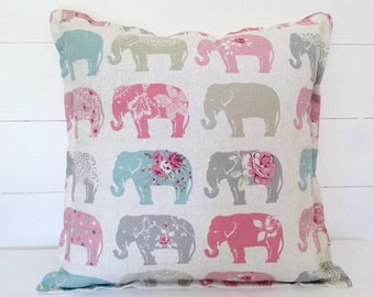 Elephants Cushion Cover 16" 18" 20"