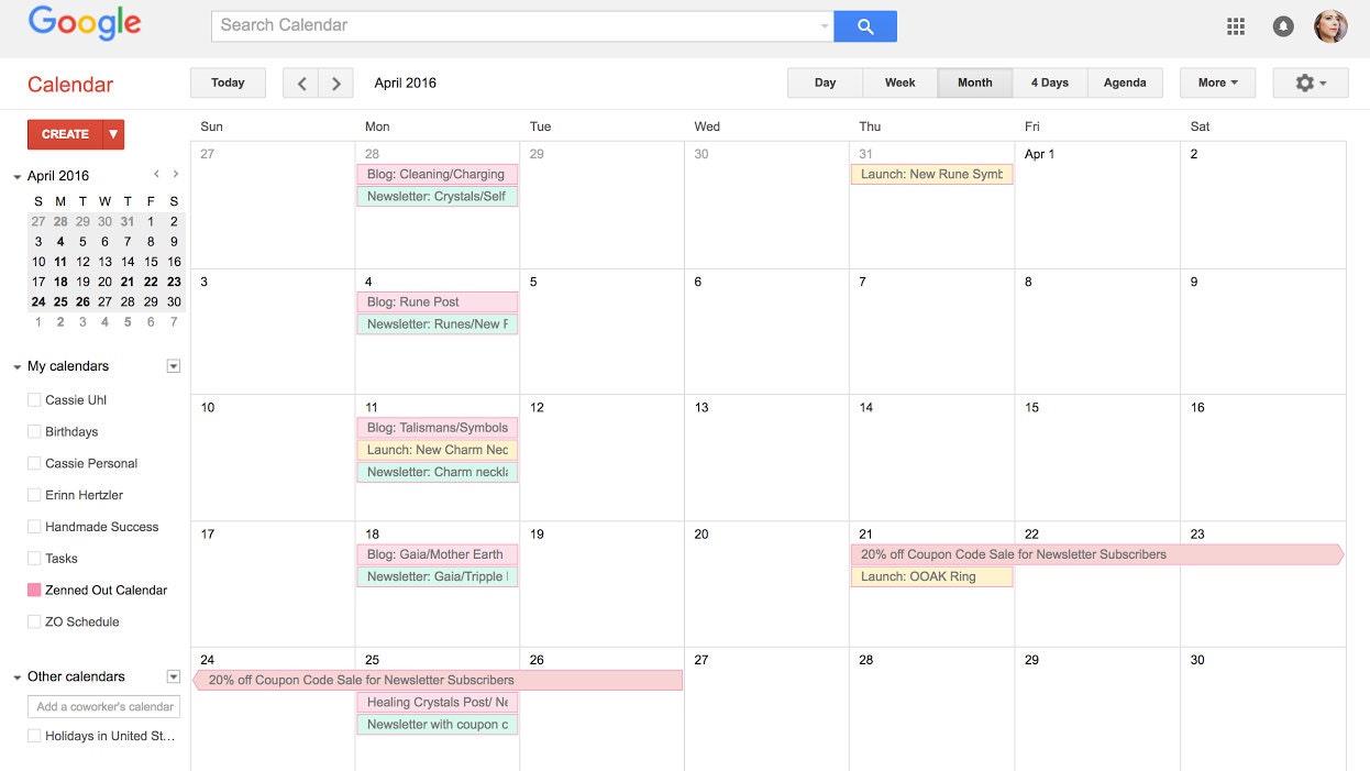 How to Create an Editorial Calendar for Your Blog and Social Media