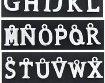 Alphabets Charm. Please do not purchase this listing on its own. With Bracelet or Necklace Purchase Only