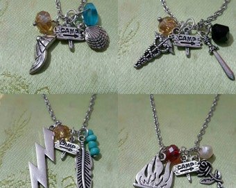 Demigod ship character necklaces (options)