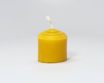 Shipwreck Candles - Votive - Single - 100% Pure Beeswax Candle