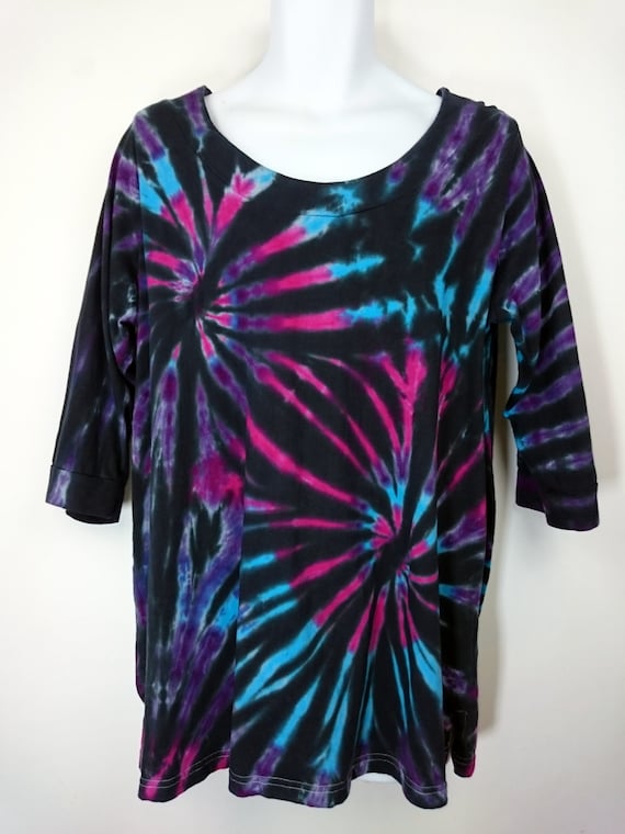  Plus  size  tie  dye  Plus  size  top Women s plus  size 