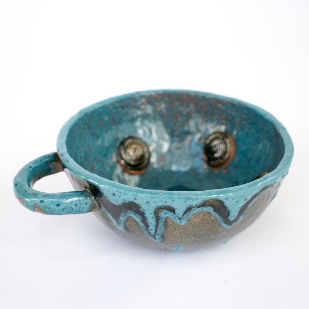 Shaving bowl Handmade ceramic shaving bowl Shaving bowl cup