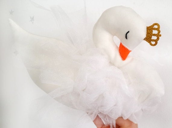 swan princess plush