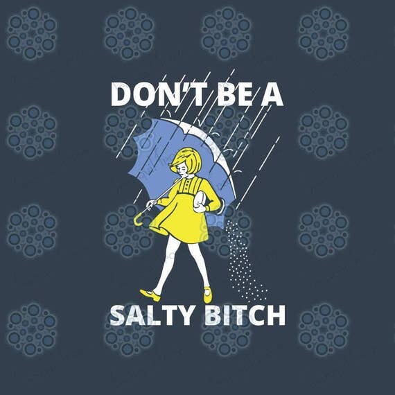 Download SVG & DXF design Set of 2 Don't be a salty bitch and