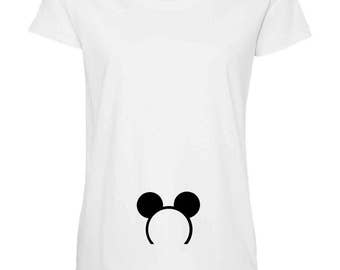 Babys first Disney Trip / Disney Maternity shirt / Disney shirt / Disney Mommy