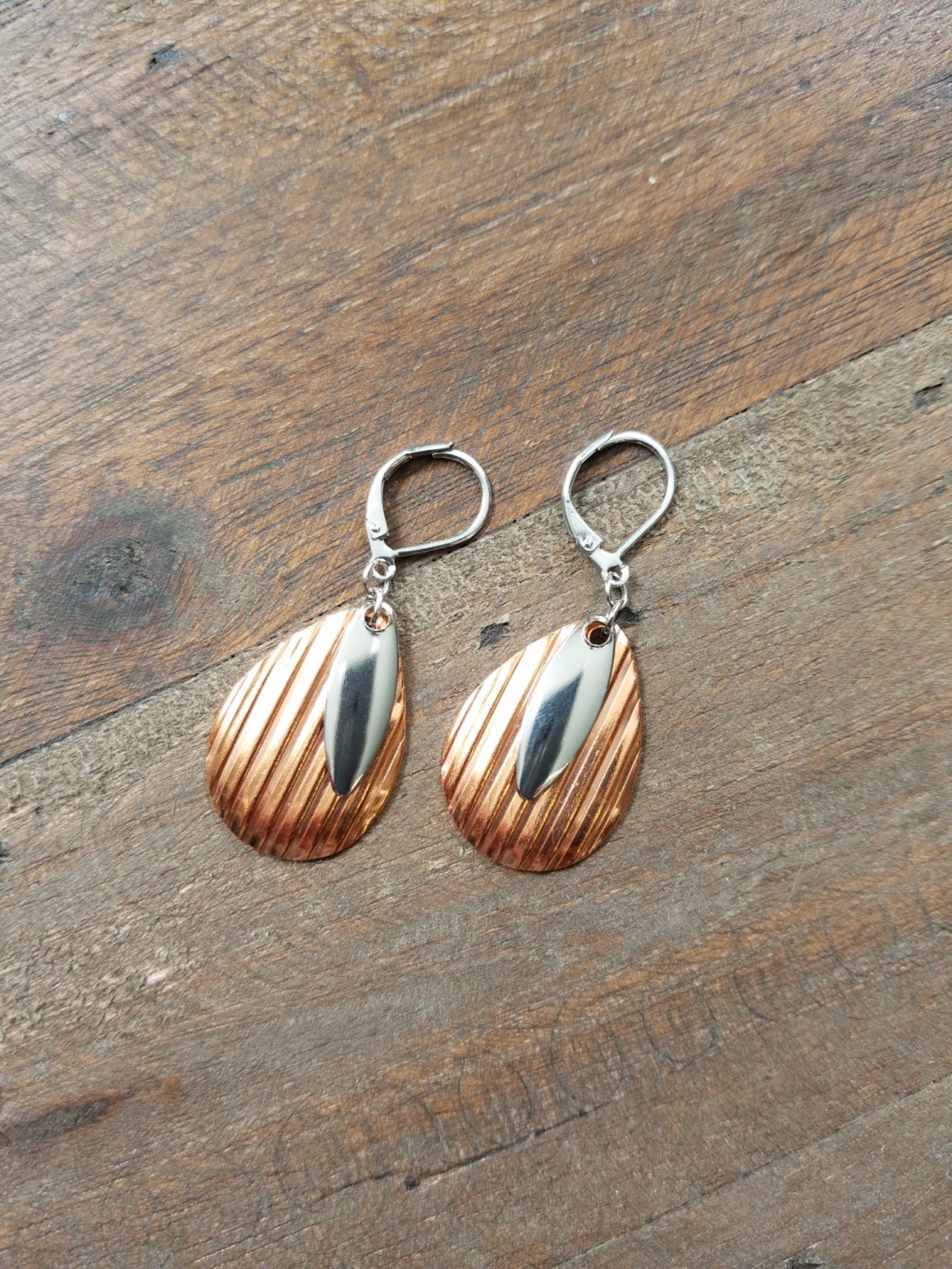 Fishing Lure Earrings Fishing Lure Lure Earrings Dangle