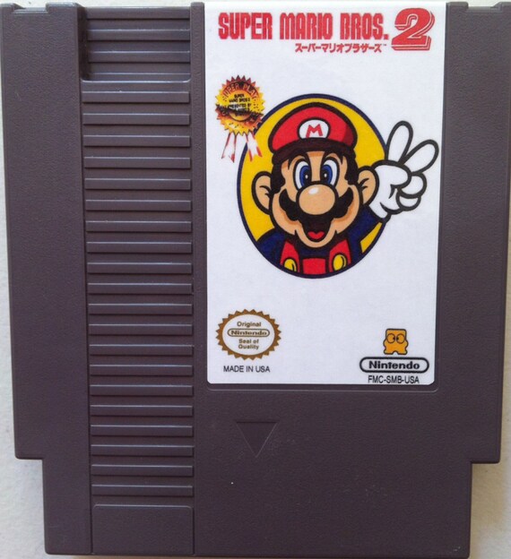 Super Mario Bros. 2 Japan / Lost Levels NES Reproduction