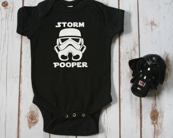 Storm Pooper baby bodysuit