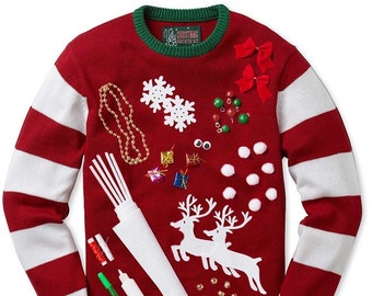 Ugly Christmas Sweater Memory Game~Christmas Party Game~Holiday Party Game~Family Game~Printable Game~Christmas Instant Download