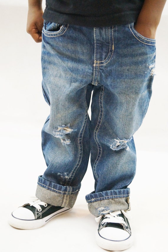 boys distressed jeans