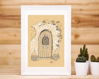 Garden Door Print