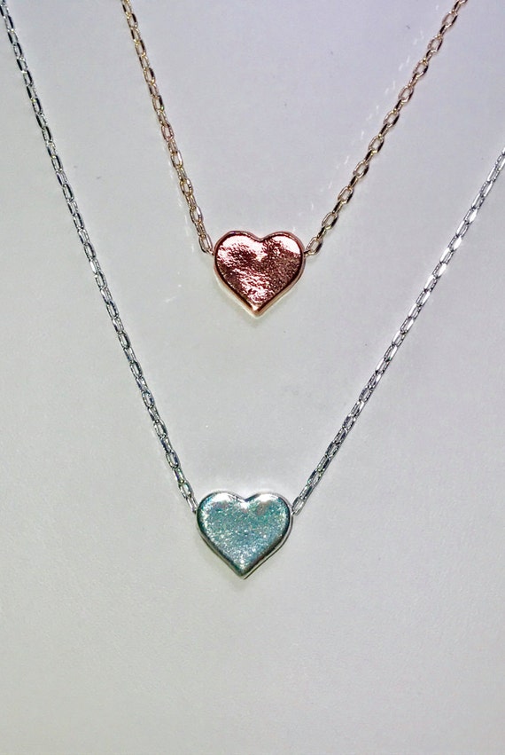 Items similar to Heart Pendant Necklace on Etsy