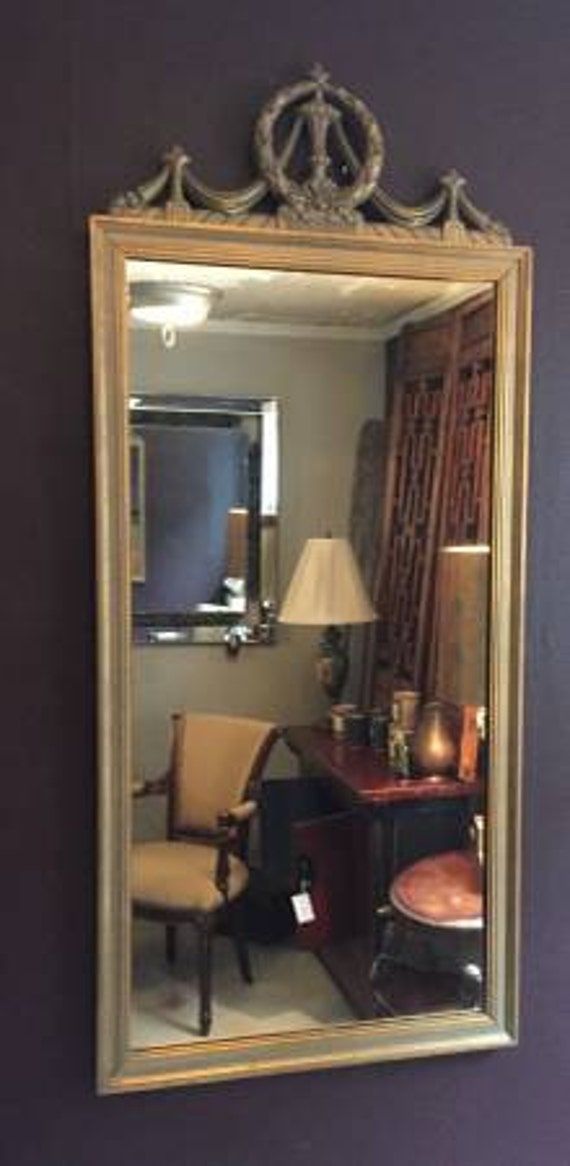 Items similar to formal hall mirror tall narrow gold hanging mirrors