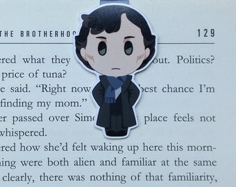 Sherlock - Magnetic bookmark - Sherlocked || sherlock holmes | book lover gifts | bookmark | bookish | bookmarks | magnetic bookmarks
