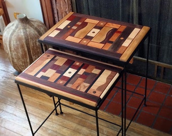 Unique exotic wood table related items | Etsy