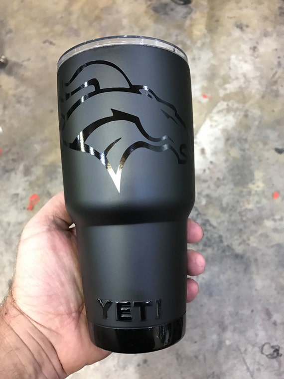 Denver Broncos YETI Cup Custom Powder Coated YETI by