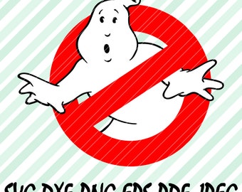 Ghostbusters SVG DXF Png Eps Pdf Layered Cutting Vector Files Cricut Designs Silhouette Cameo Party Decorations Cut Vinyl Tshirt Decal etc