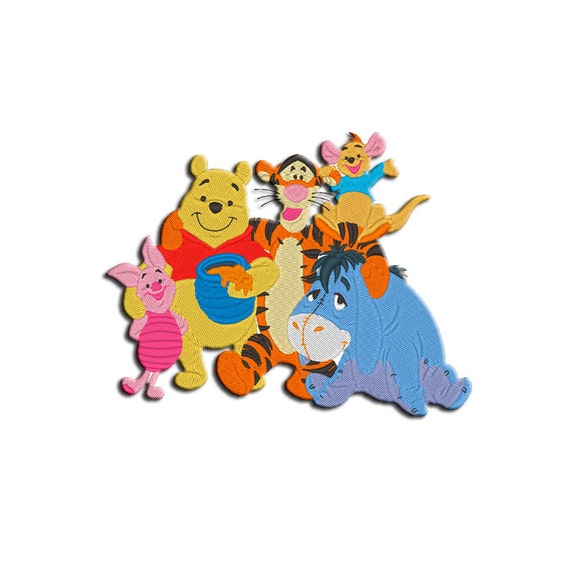 winnie the pooh pes embroidery machine designs