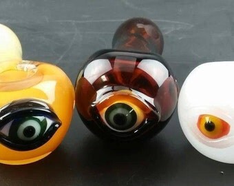 Pristine Pipes "Lazy Eye" Glass Smoking Pipe